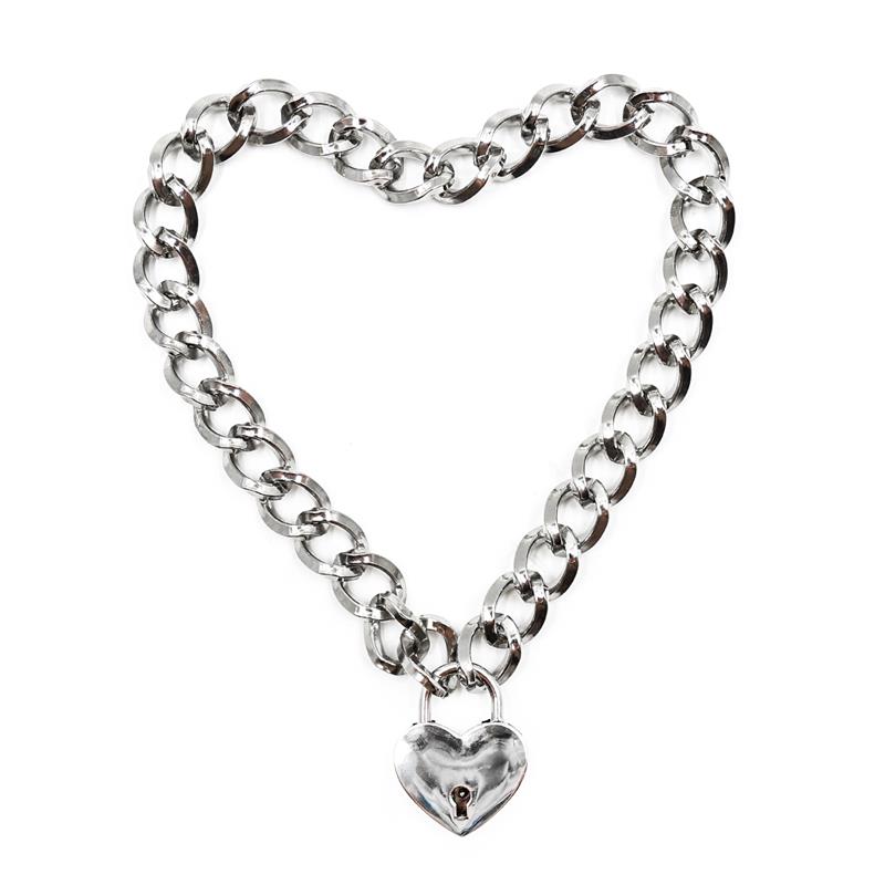 Collar with Lock Metal Size M 44 cm — zdjęcie 6