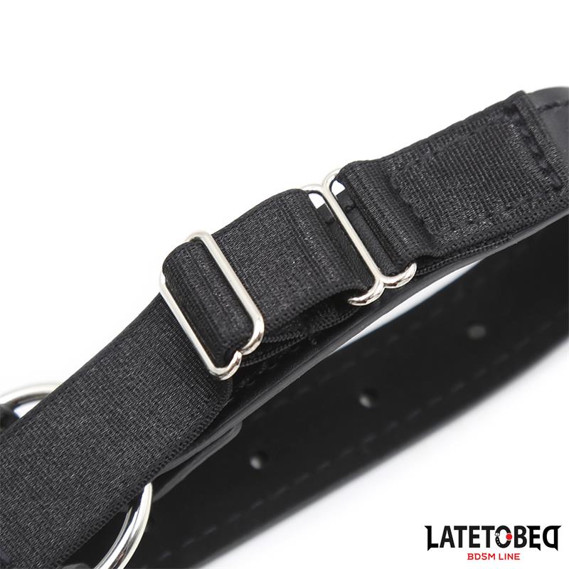 Head Harness with Ball Gag and Nose Hook — zdjęcie 6