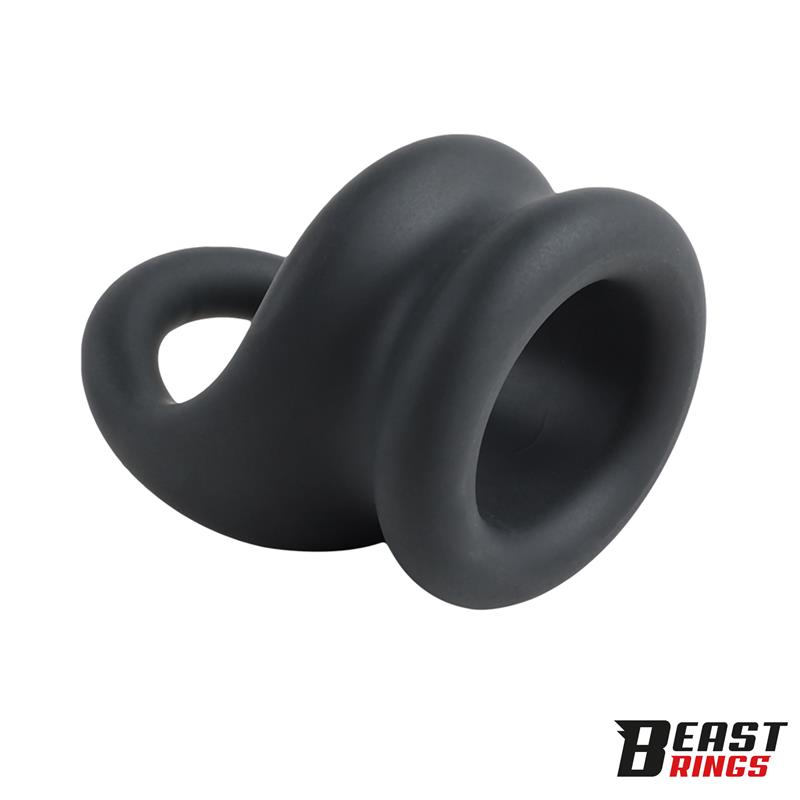 Double Penis Ring Liquid Silicone 27/30 mm — zdjęcie 6