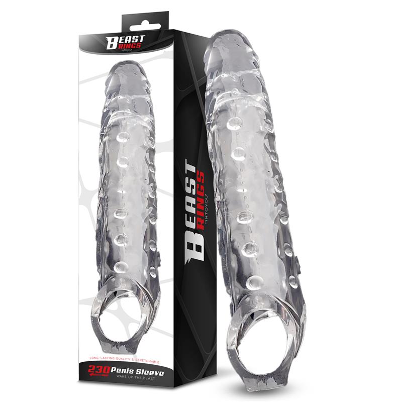 BEAST RINGS - Penis Sleeve 23 cm
