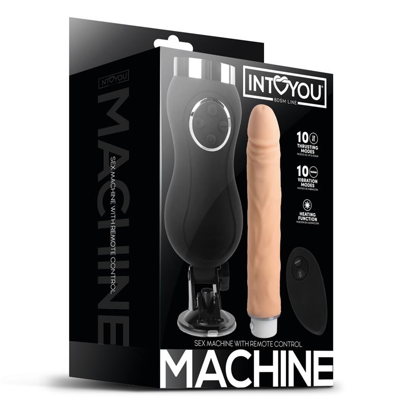 Sex Machine Vibration, Thrusting and Heat Remote Control USB — zdjęcie 6