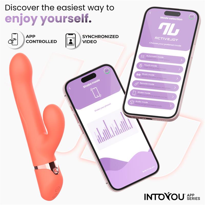 Mindy Vibe with Up and Down Beads Ring, Finger and Pulsation with APP — zdjęcie 6