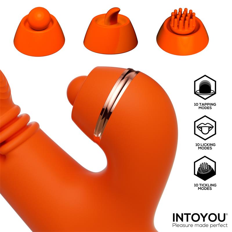 Ethan Rubbing Vibrator with Multifunction Caps — zdjęcie 6