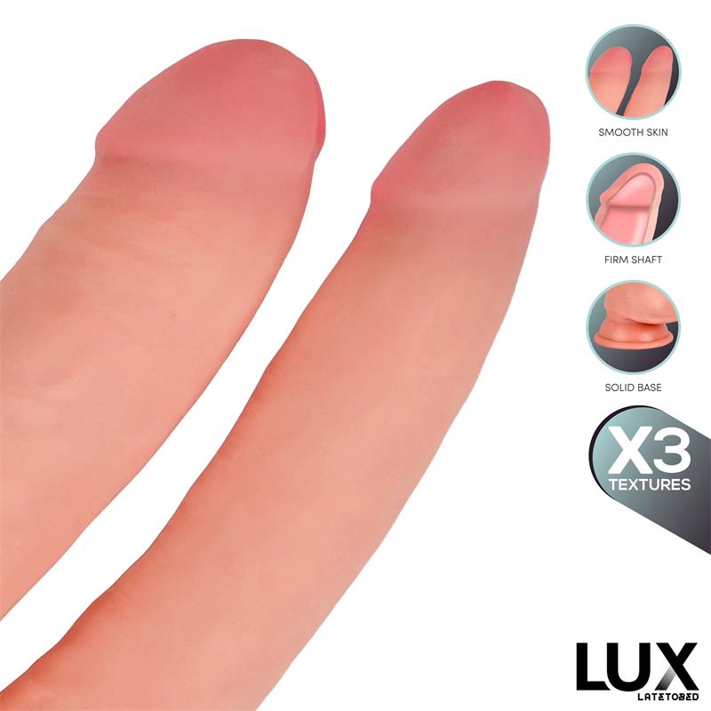 Franz Triple Texture Double Dildo 8,2" - 9" Cl,16 — zdjęcie 6