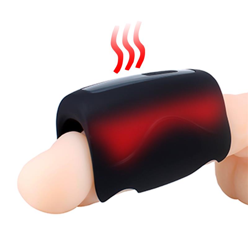 Waver Male Masturbator Heat and Vibration Function Flexible USB Silicone — zdjęcie 6