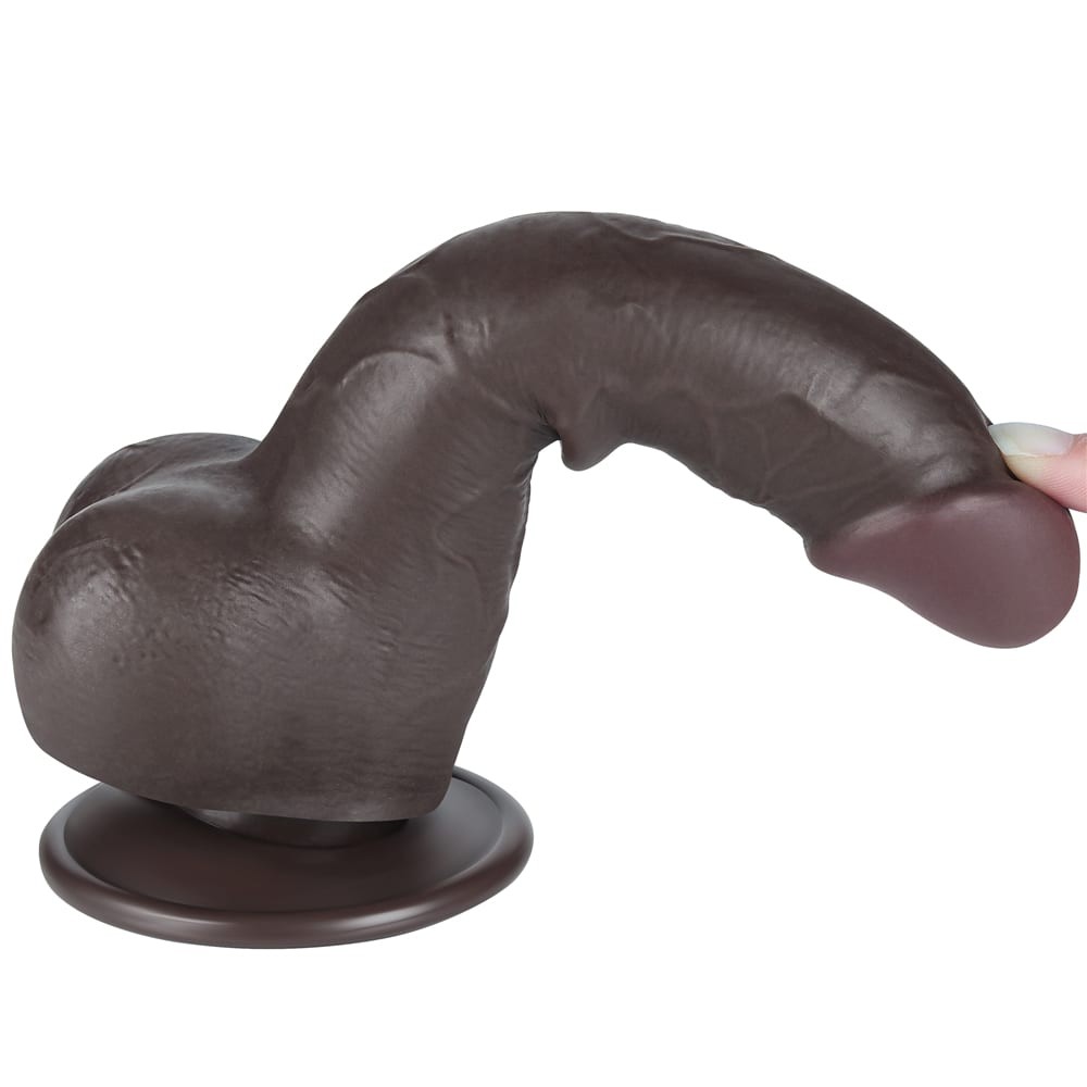 Dildo z przyssawką 19,5 cm Lovetoy — zdjęcie 5