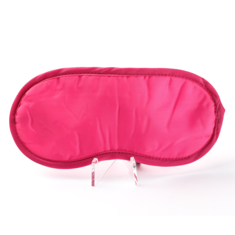 Maska Na Oczy Satynowa Różowa