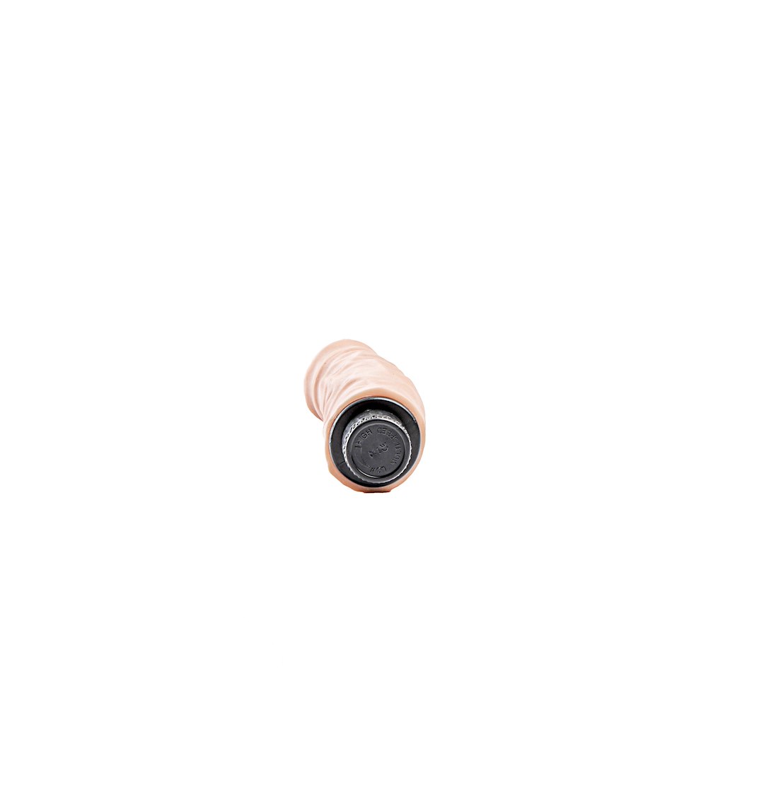 Simple Pleasure wibrator z regulacją prędkości cyberskóra kolor cielisty 23,5 cm — zdjęcie 7