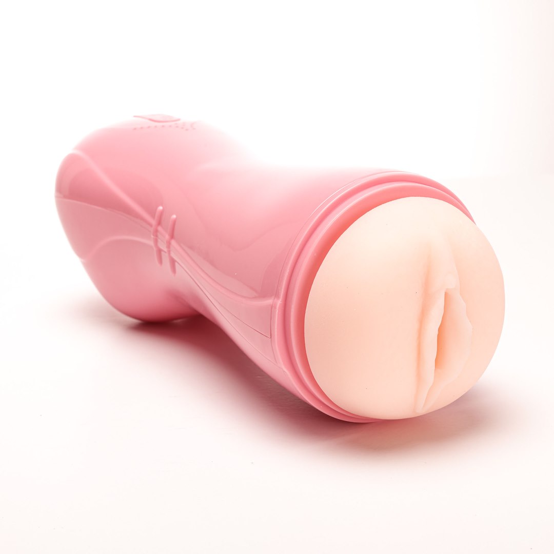 Masturbator Z Wibracją Wagina Cyberskóra Ładowany Usb Różowy — zdjęcie 7