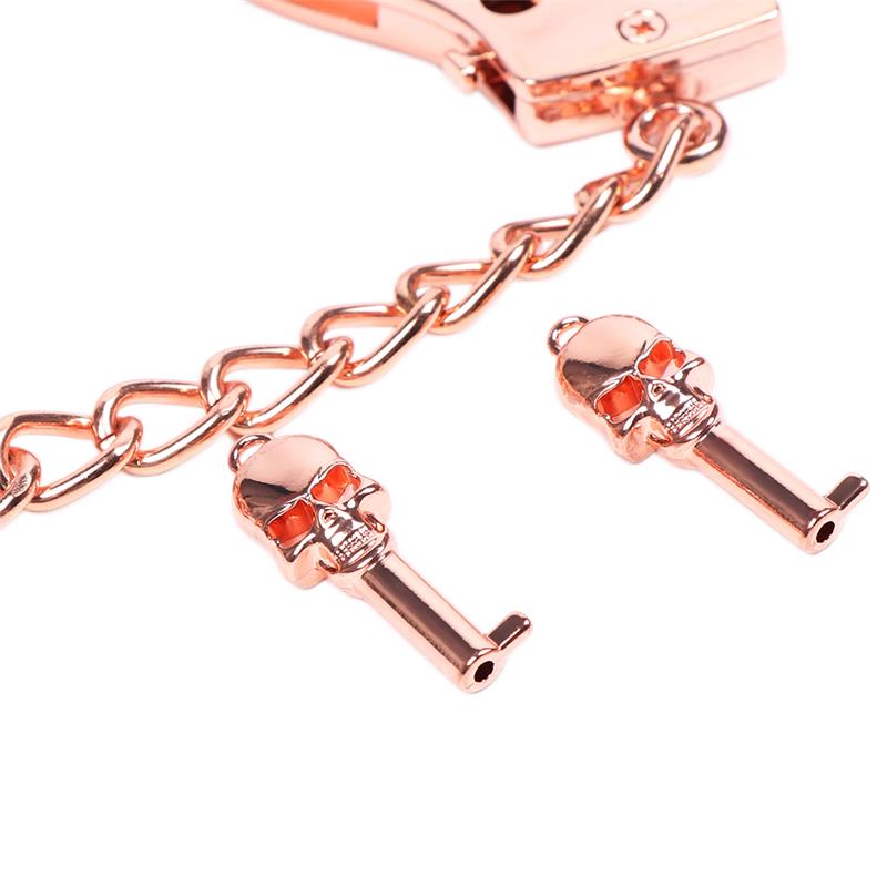 Rose Gold Color Cuffs Skull Keys — zdjęcie 9