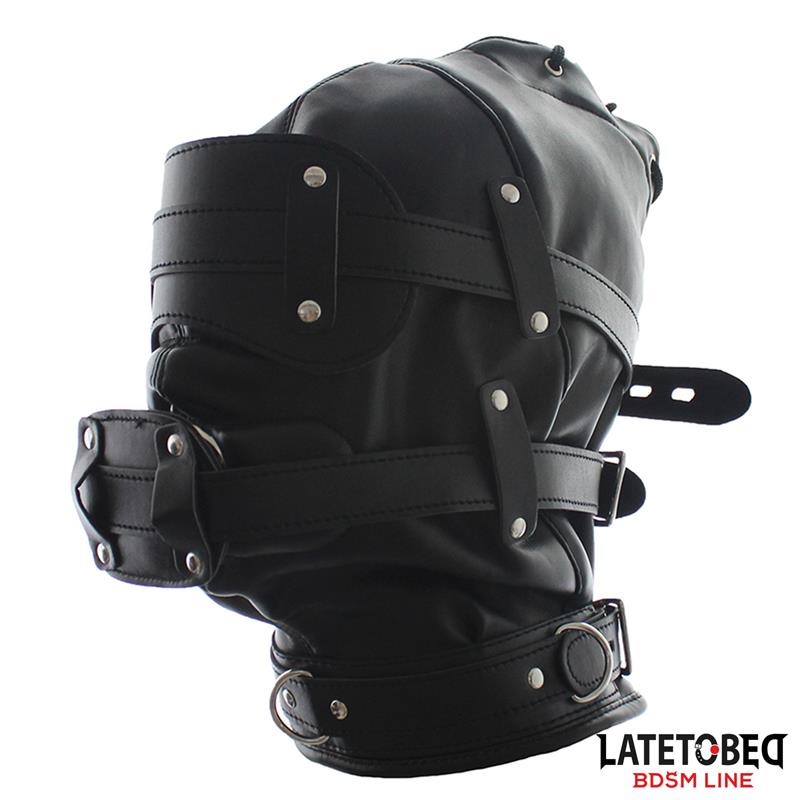 LATETOBED BDSM LINE - Total Lockdown Hood