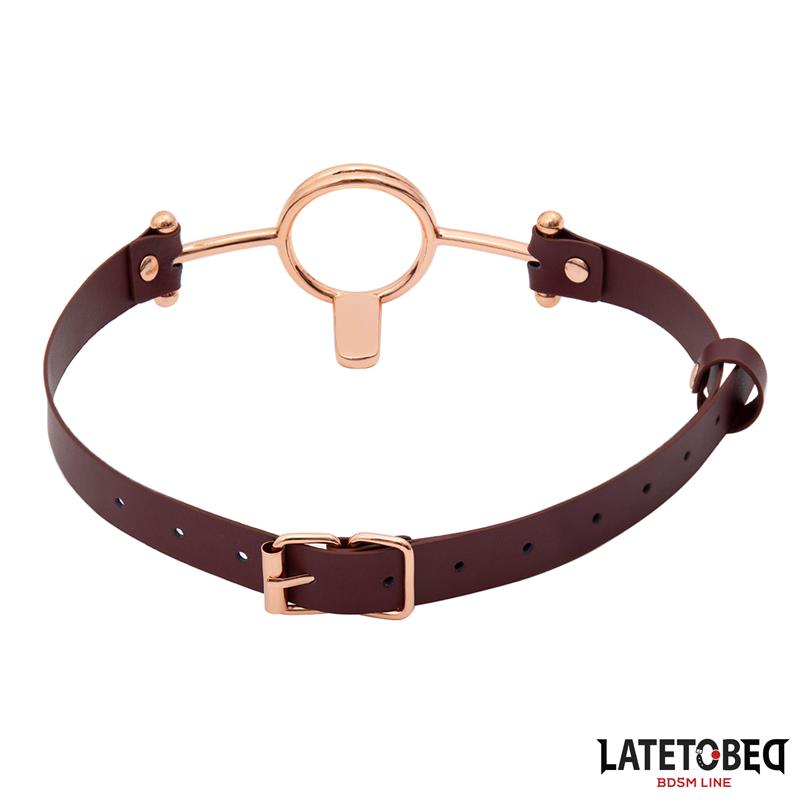Leather O Ring Gag — zdjęcie 7