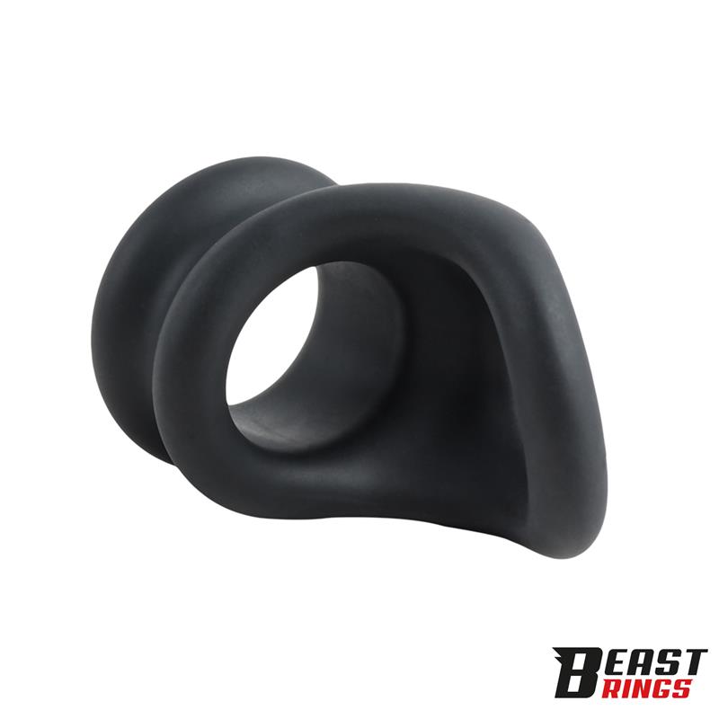 Double Penis Ring Liquid Silicone 27/30 mm — zdjęcie 7