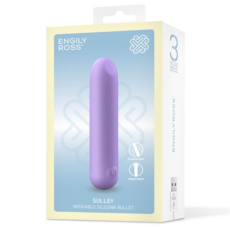 Sulley Vibrating Bullet Liquid Silicone Unibody Bendable USB — zdjęcie 7