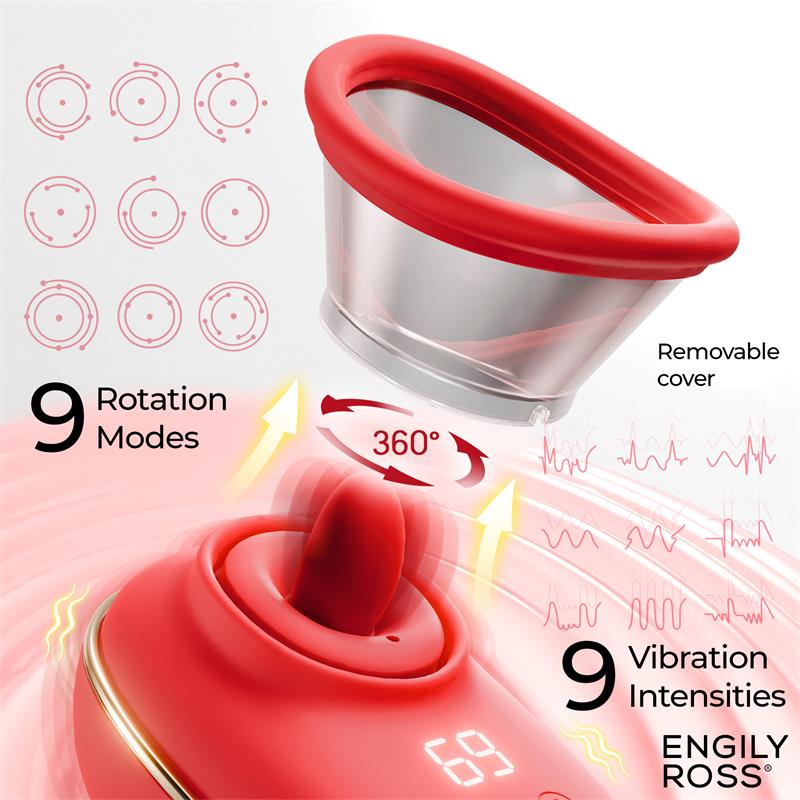 Lizer Stimulator with Licking, Vacuum Pump and Vibration — zdjęcie 7