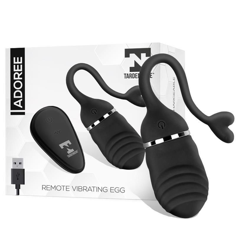 TARDENOCHE - Adoree Vibrating Egg USB Remote Control USB Silicone