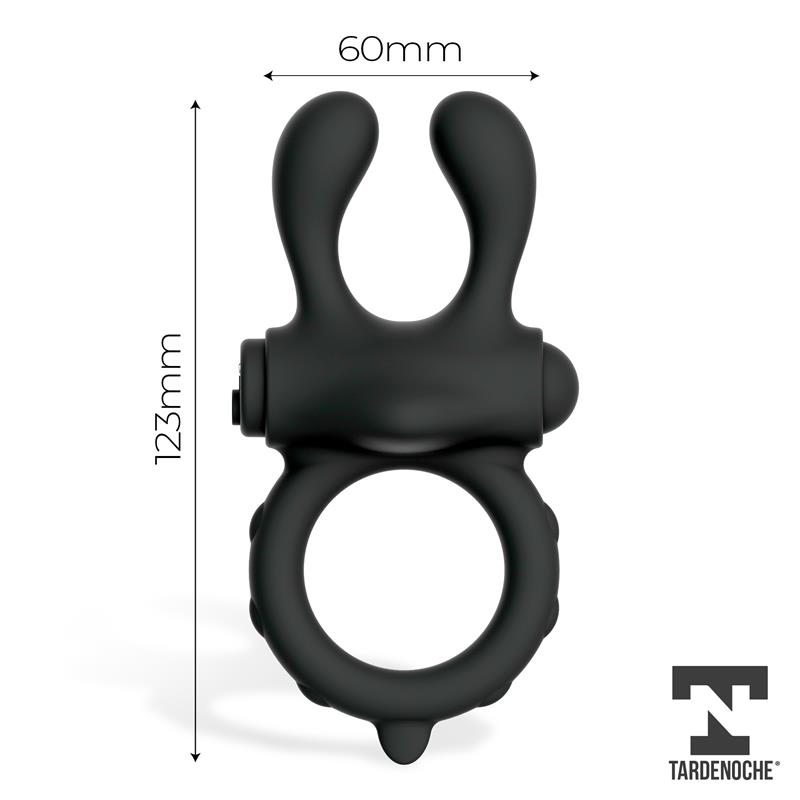 Earzy Vibrating Penis Ring with Remote Control USB Magnetic Silicone — zdjęcie 7