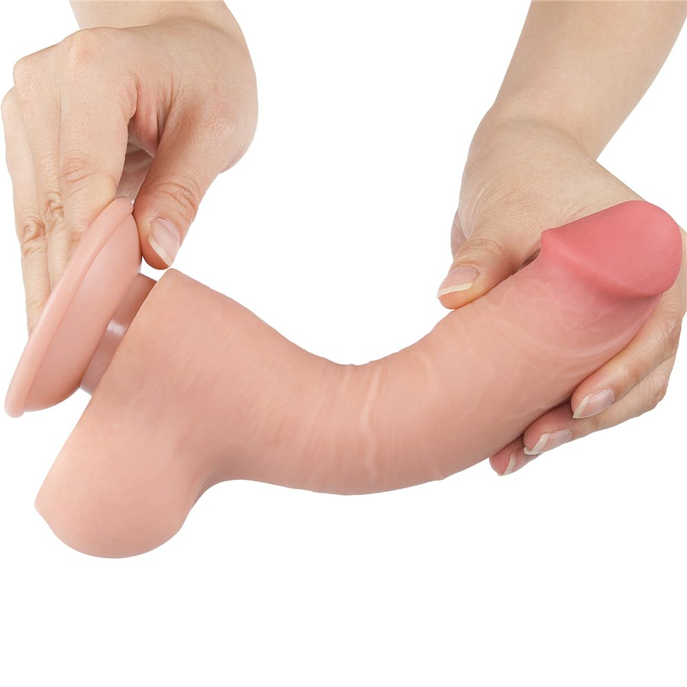 Dildo z przyssawką 20 cm Lovetoy — zdjęcie 6