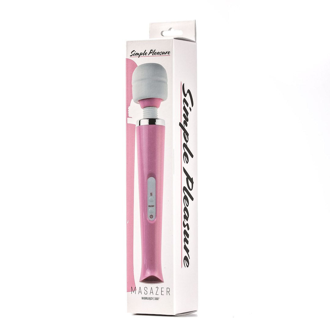 Simple Pleasure - Masa¿er Kulowy Magiczna Ró¿d¿ka £adowany Usb Ró¿owy