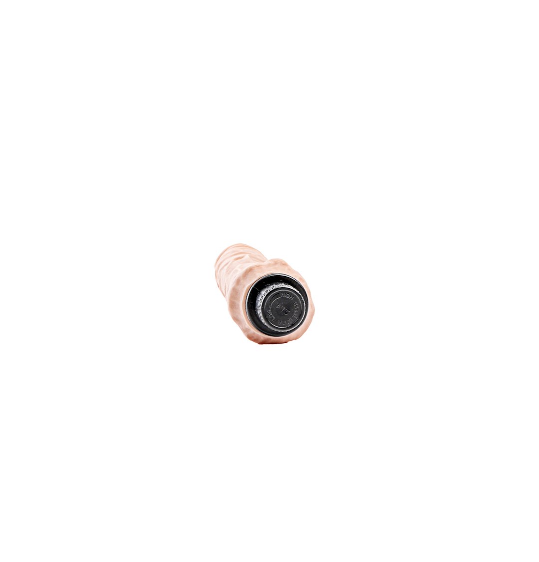 Simple Pleasure wibrator z regulacją prędkości cyberskóra kolor cielisty 25,5 cm — zdjęcie 8