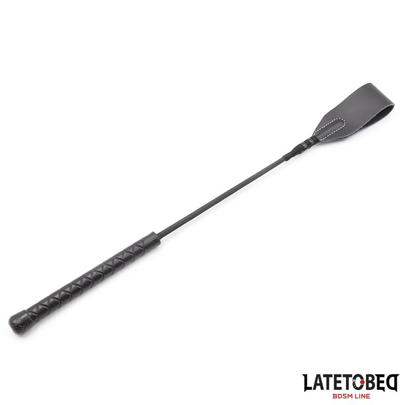LATETOBED BDSM LINE - Classic Whip Black 60cm
