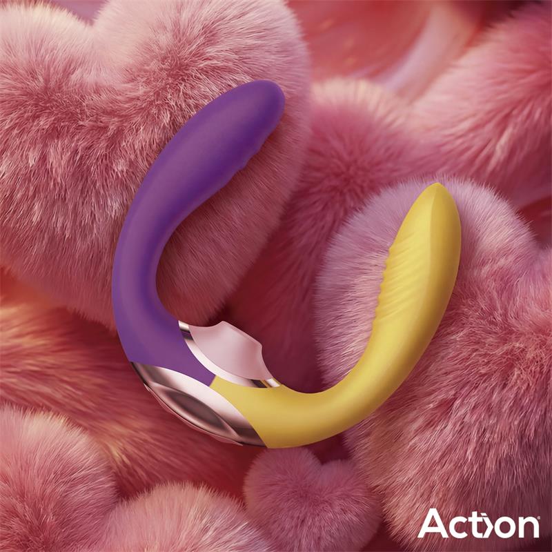 Two Lovers 3 in 1 Finger and Airflow Vibrator — zdjęcie 8