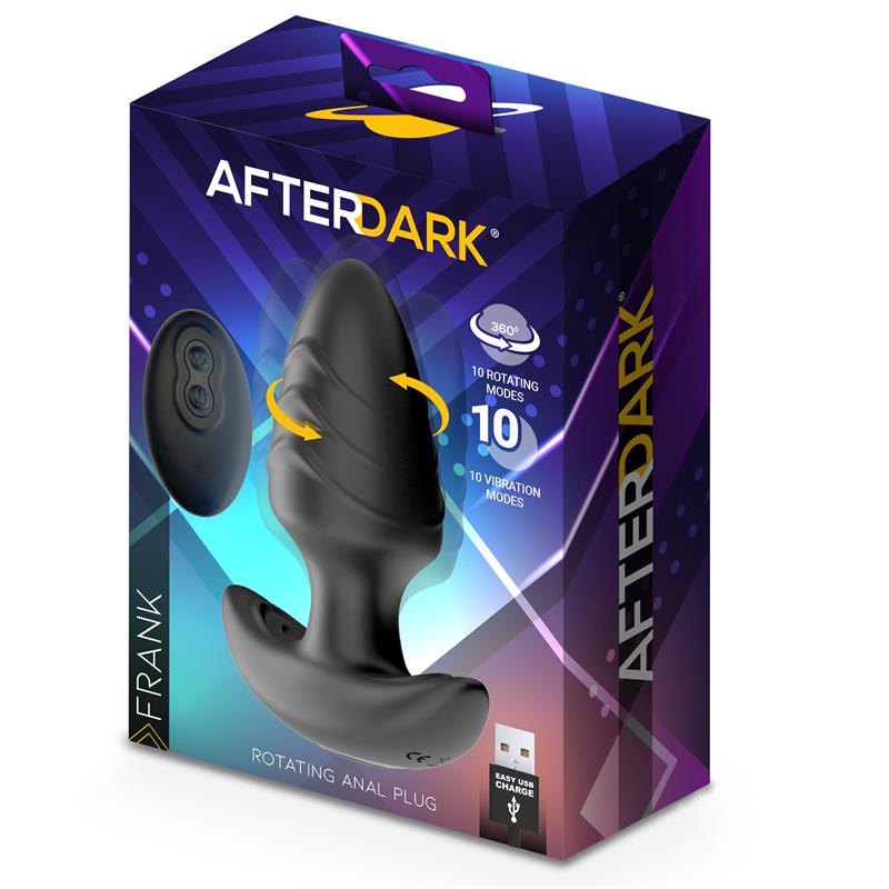 Frank 360º Rotating and vibrating Anal Plug with Remote Control — zdjęcie 8