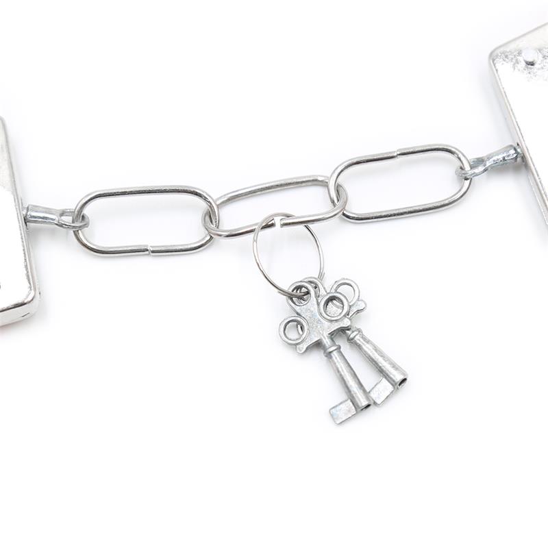 Furry Metal Handcuffs Pink — zdjęcie 8