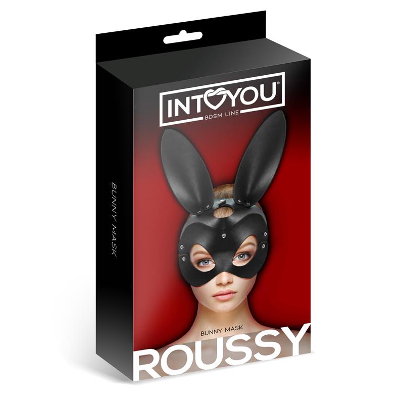 INTOYOU BDSM LINE - Roussy Bunny Mask Adjustable
