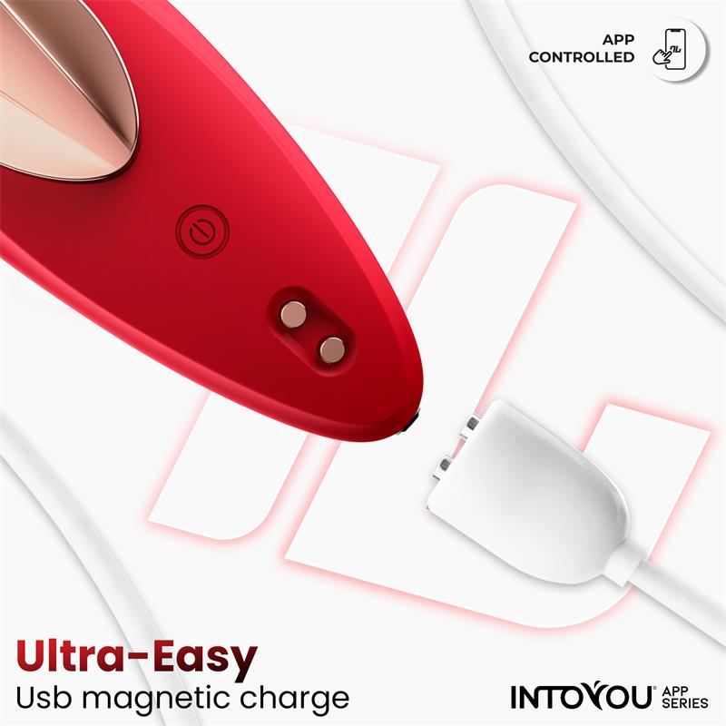 Panty Vibrator with App Silicone Red — zdjęcie 8