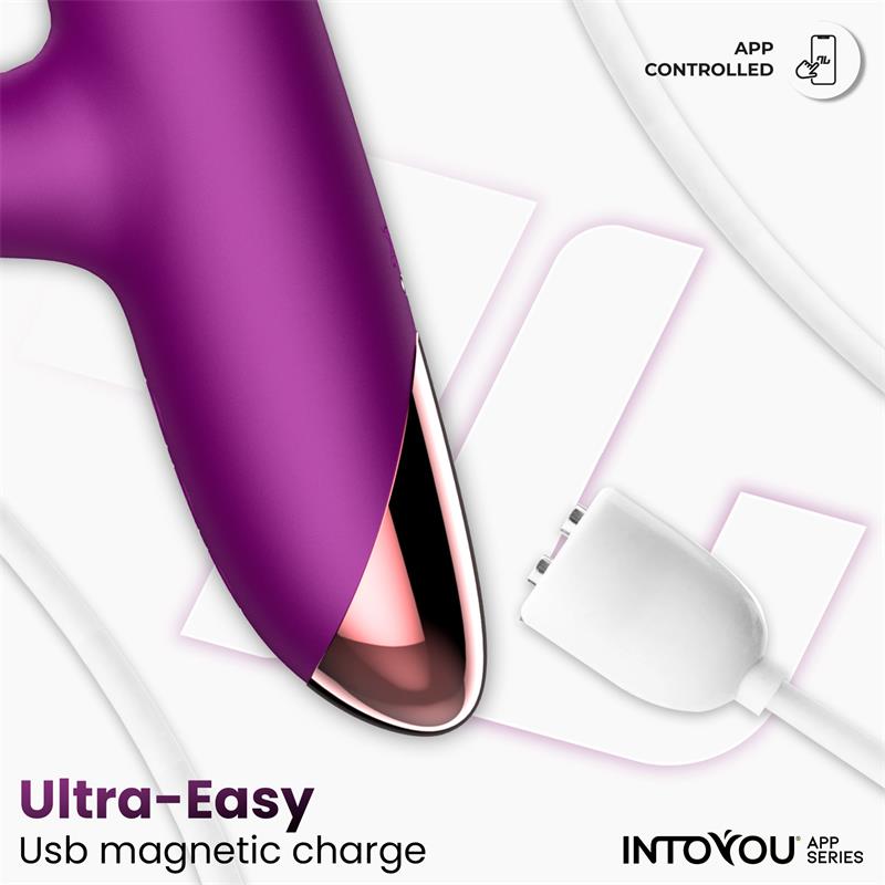 Sendel Vibe with Up and Down Internal Beads Ring and Pulsation with App — zdjęcie 8