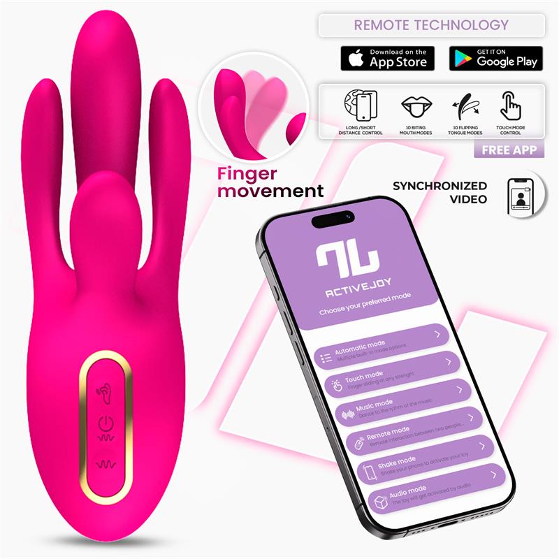 Derek Vibrator with Finger Function App USB Cl, 15 — zdjęcie 8