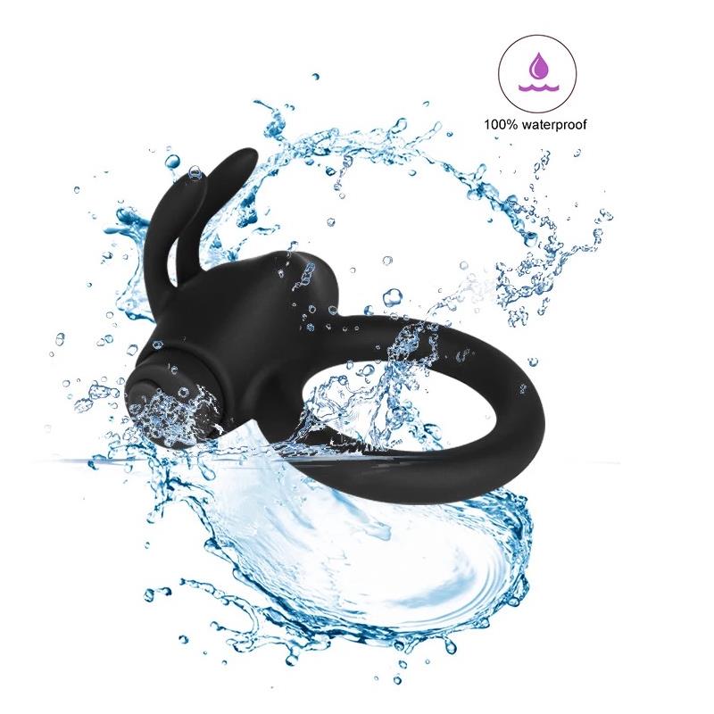 Neptune Vibrating Ring Silicone Rechargable USB — zdjęcie 8