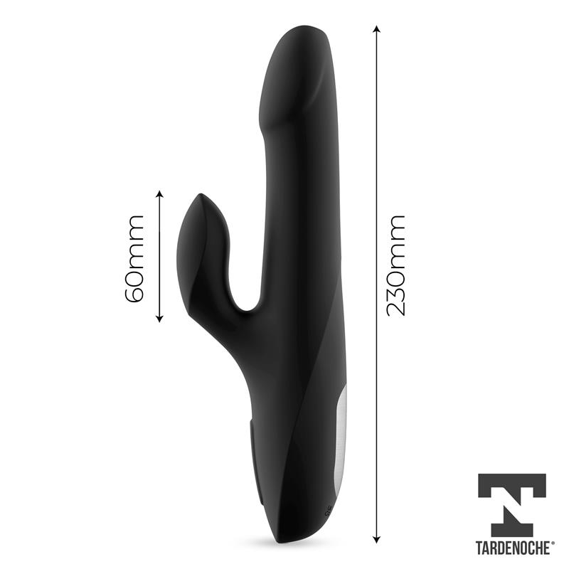 Squidy Vibe with Thrusting Movement and Rotating Beads USB Silicone — zdjęcie 8