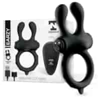 Earzy Vibrating Penis Ring with Remote Control USB Magnetic Silicone