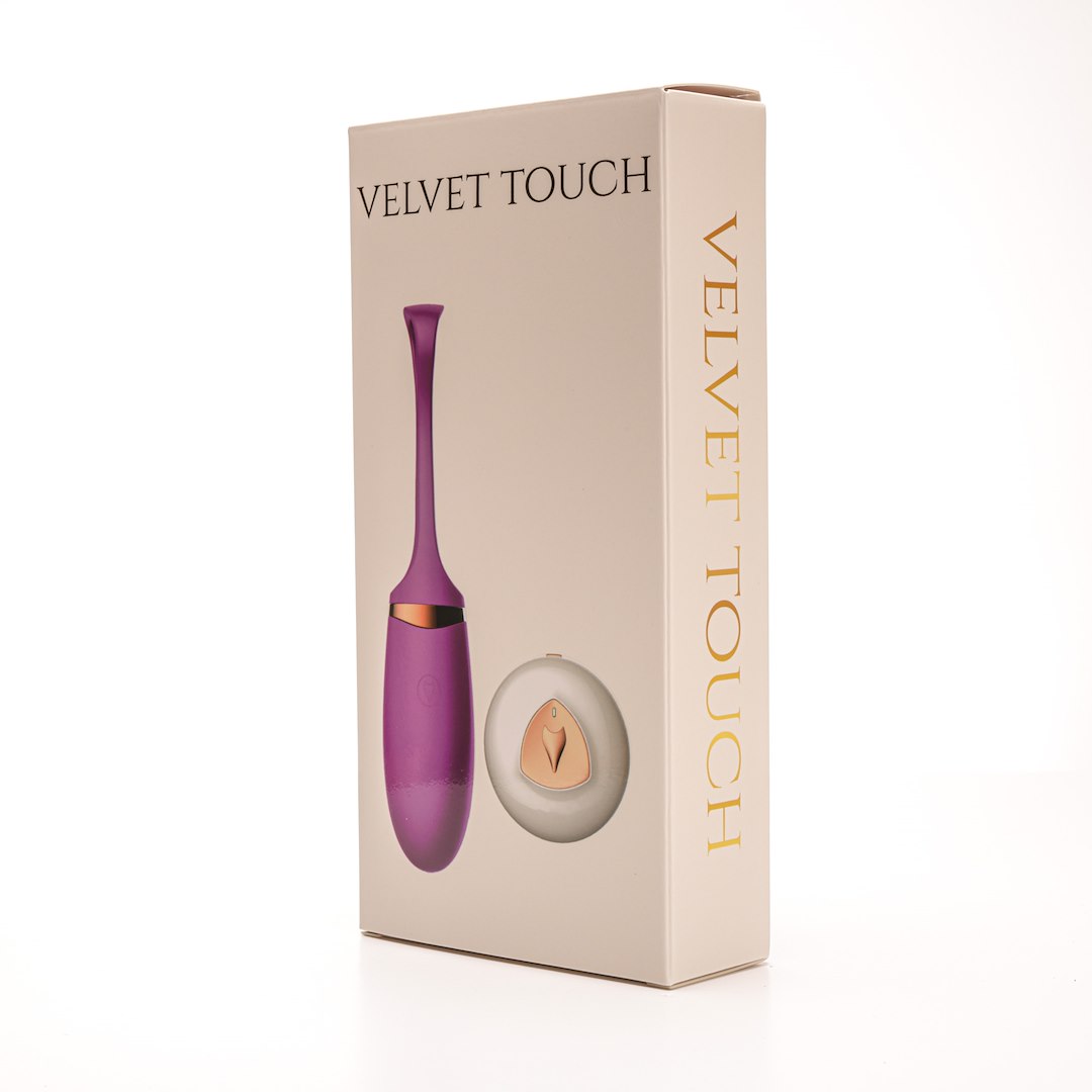Velvet Touch - Jajeczko Wibruj¹ce Sterowane Zdalnie £adowanie Usb Fioletowe
