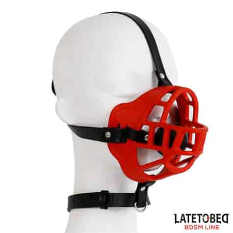 Muzzle with Breathable Gag Ball