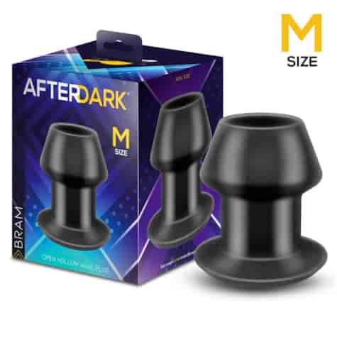 Bram Open Hollow Anal Plug Size M