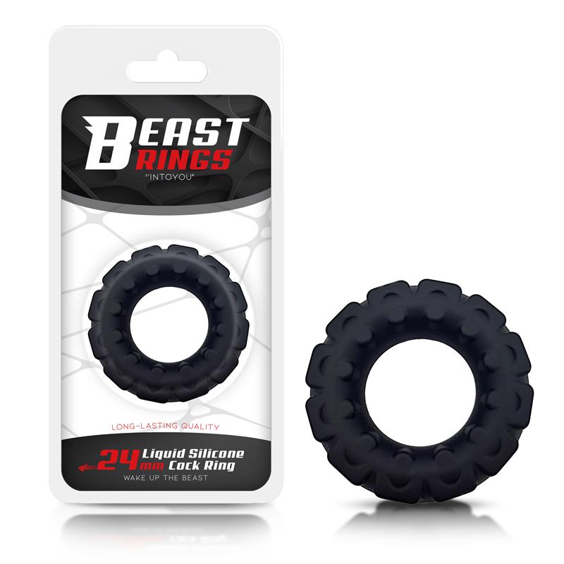 BEAST RINGS - Liquid Silicone Cock Ring 2.4 cm