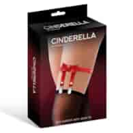 Cinderella Red Garter With Bow Tie