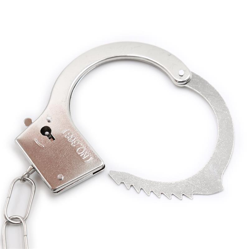 Furry Metal Handcuffs Red — zdjęcie 9