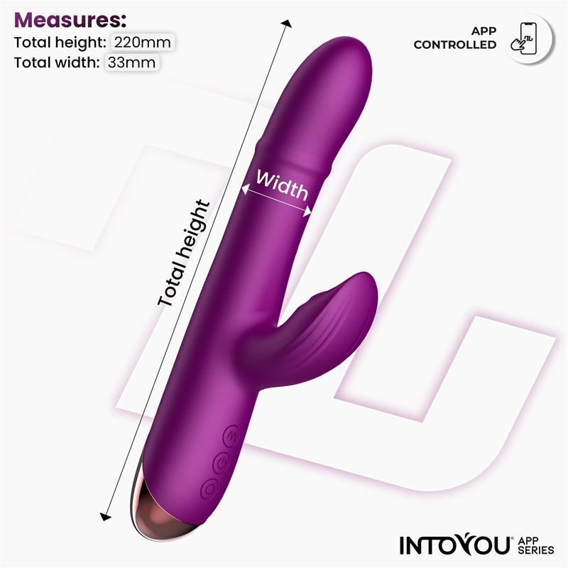 Sendel Vibe with Up and Down Internal Beads Ring and Pulsation with App — zdjęcie 9