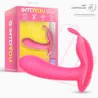 Wingy Butterfly Vibrator with App Peach Red