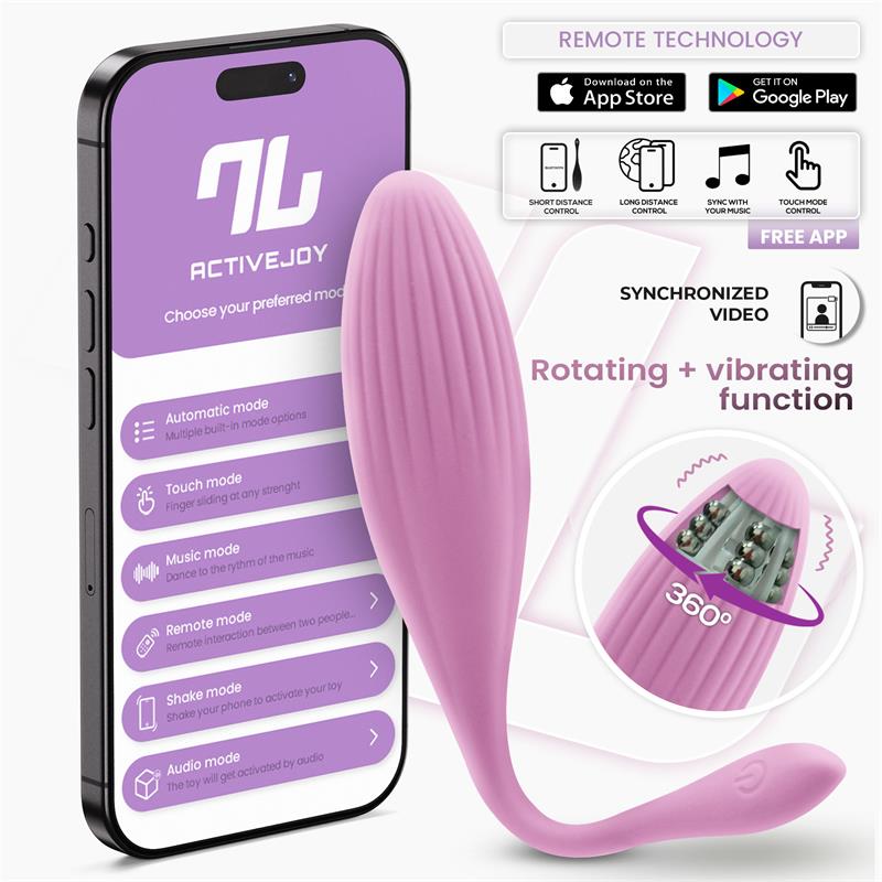 Vibrating Egg with Rotating Beads and APP USB — zdjęcie 9