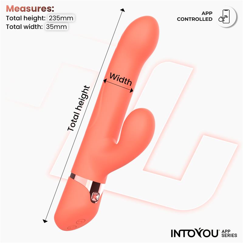 Mindy Vibe with Up and Down Beads Ring, Finger and Pulsation with APP — zdjęcie 9