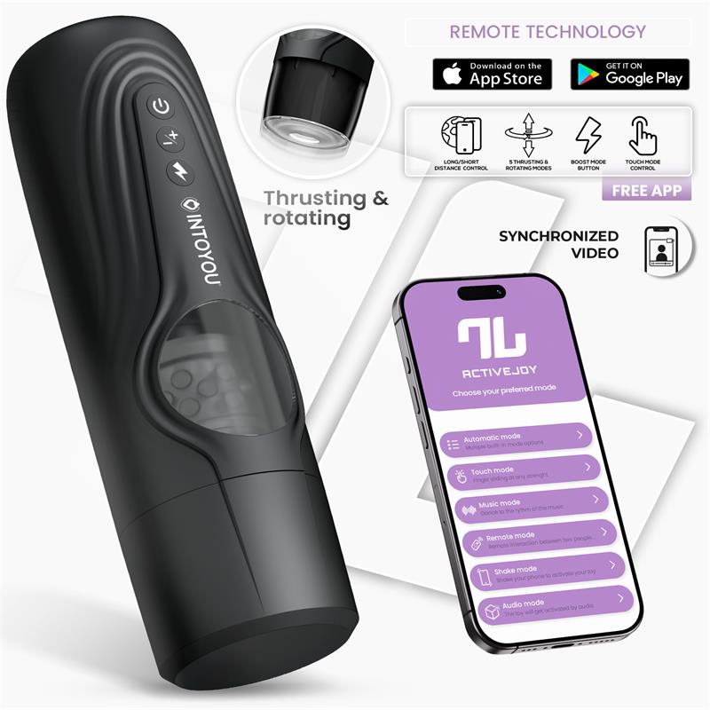Egor Thrusting and Rotating Male Masturbator with App — zdjęcie 9