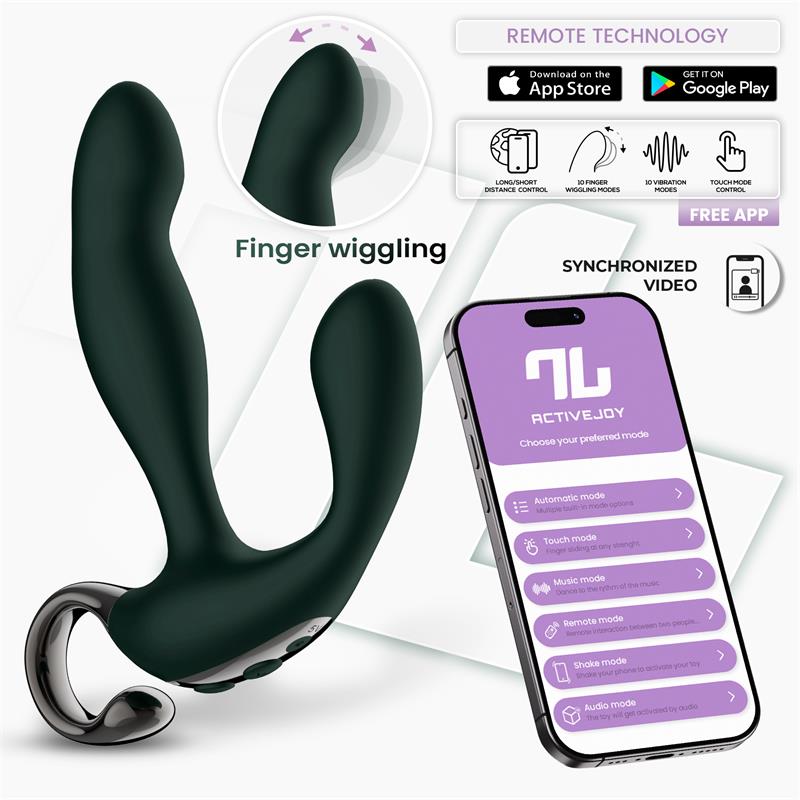 Greeny Prostate Massager with Finger Wiggling and App — zdjęcie 9