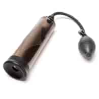 Pompka Próżniowa Do Powiększania Penisa Z Gruszką Duża Czarna