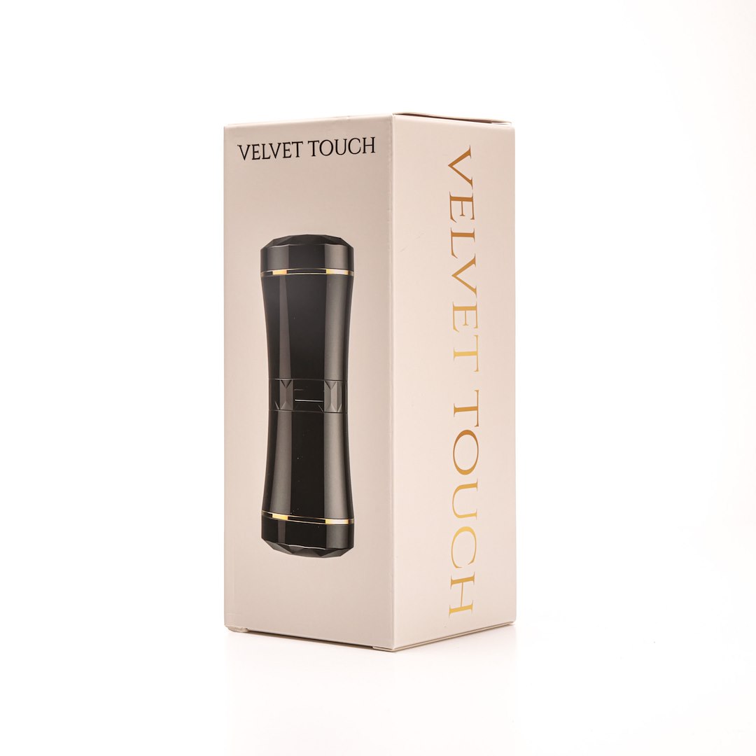 Velvet Touch - Masturbator Dwustonny Koñce Wagina Usta Czarny