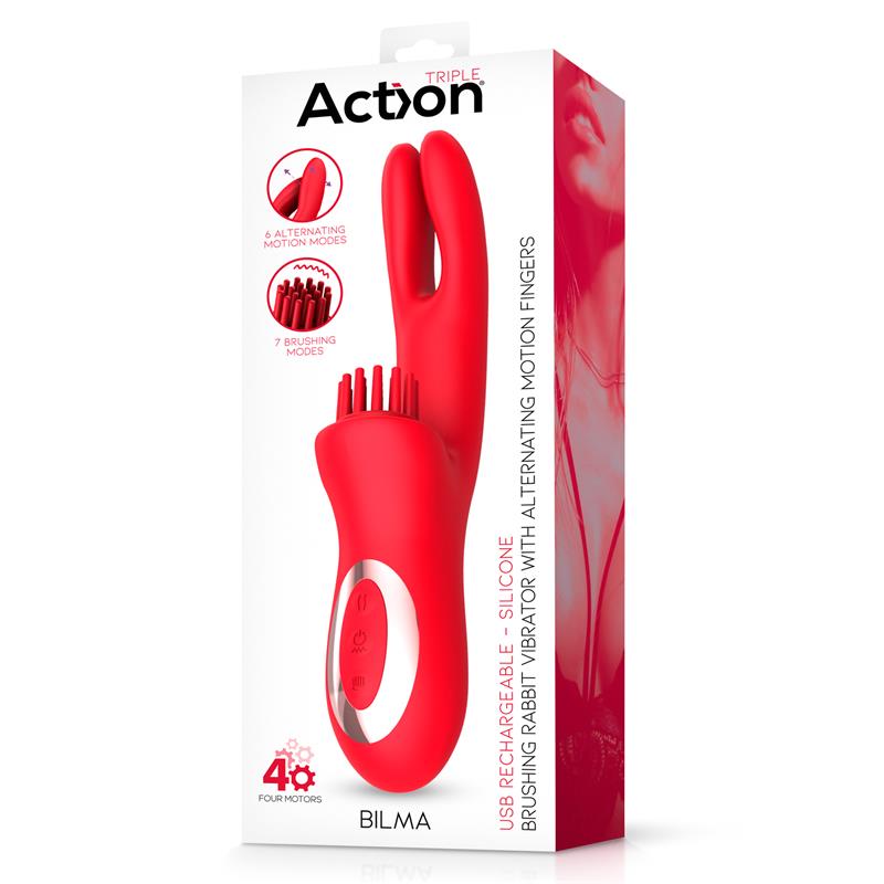 Bilma Vibe with Brushing Clit Stimulator and Alternating Function — zdjęcie 10